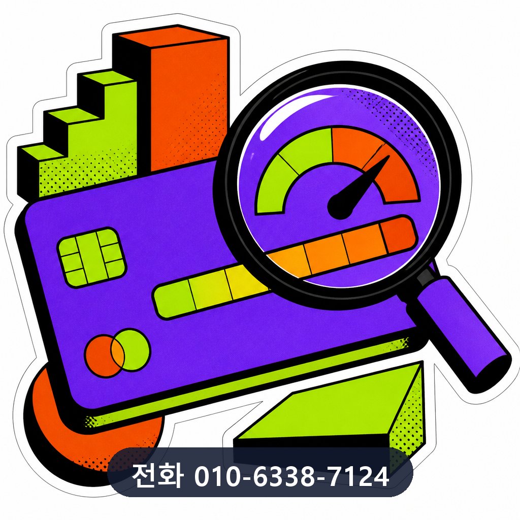 신용카드 포인트 현금화 한도 확인 이미지 · 문의 010-6338-7124